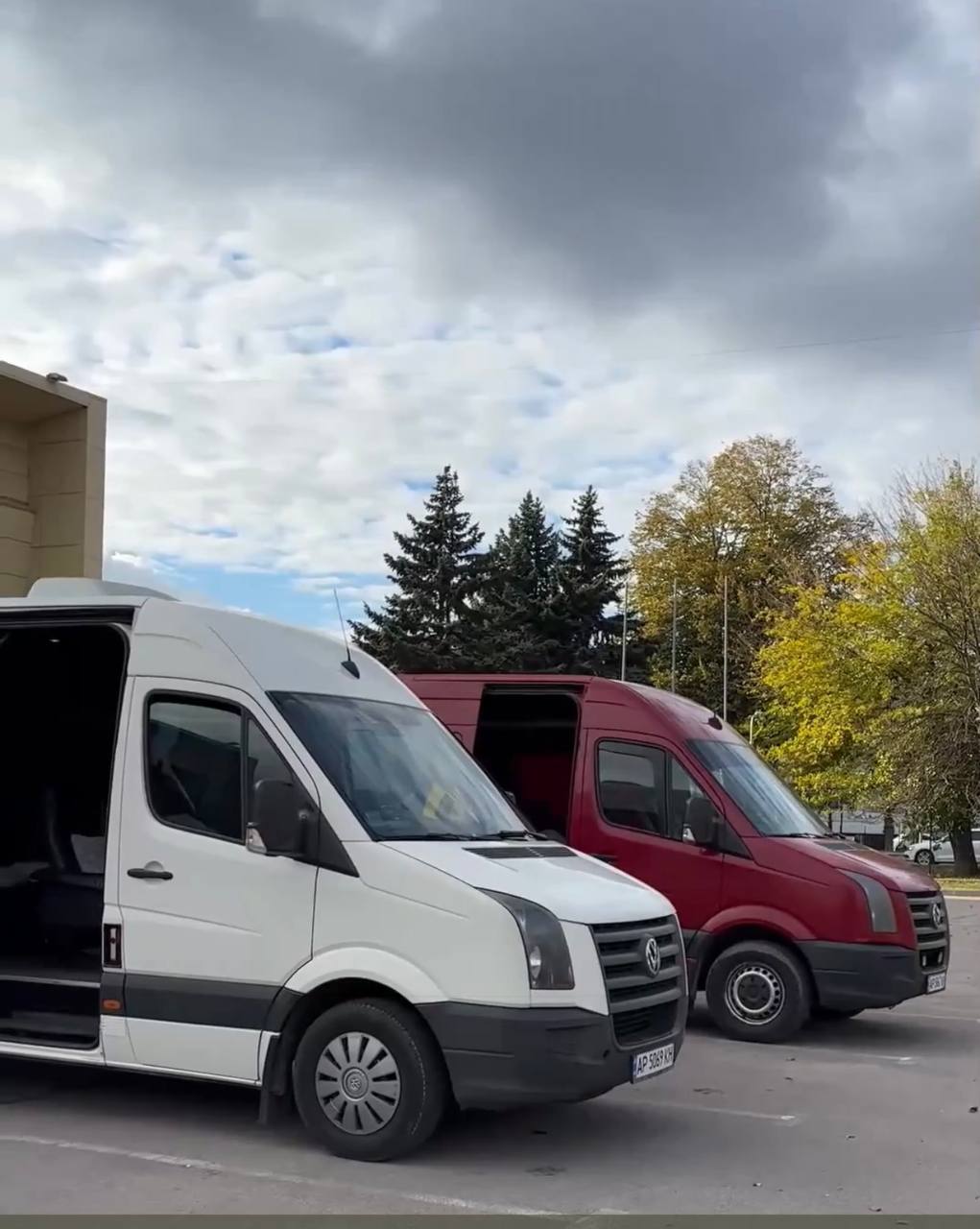 Volkswagen Crafter для пасажирських перевезень